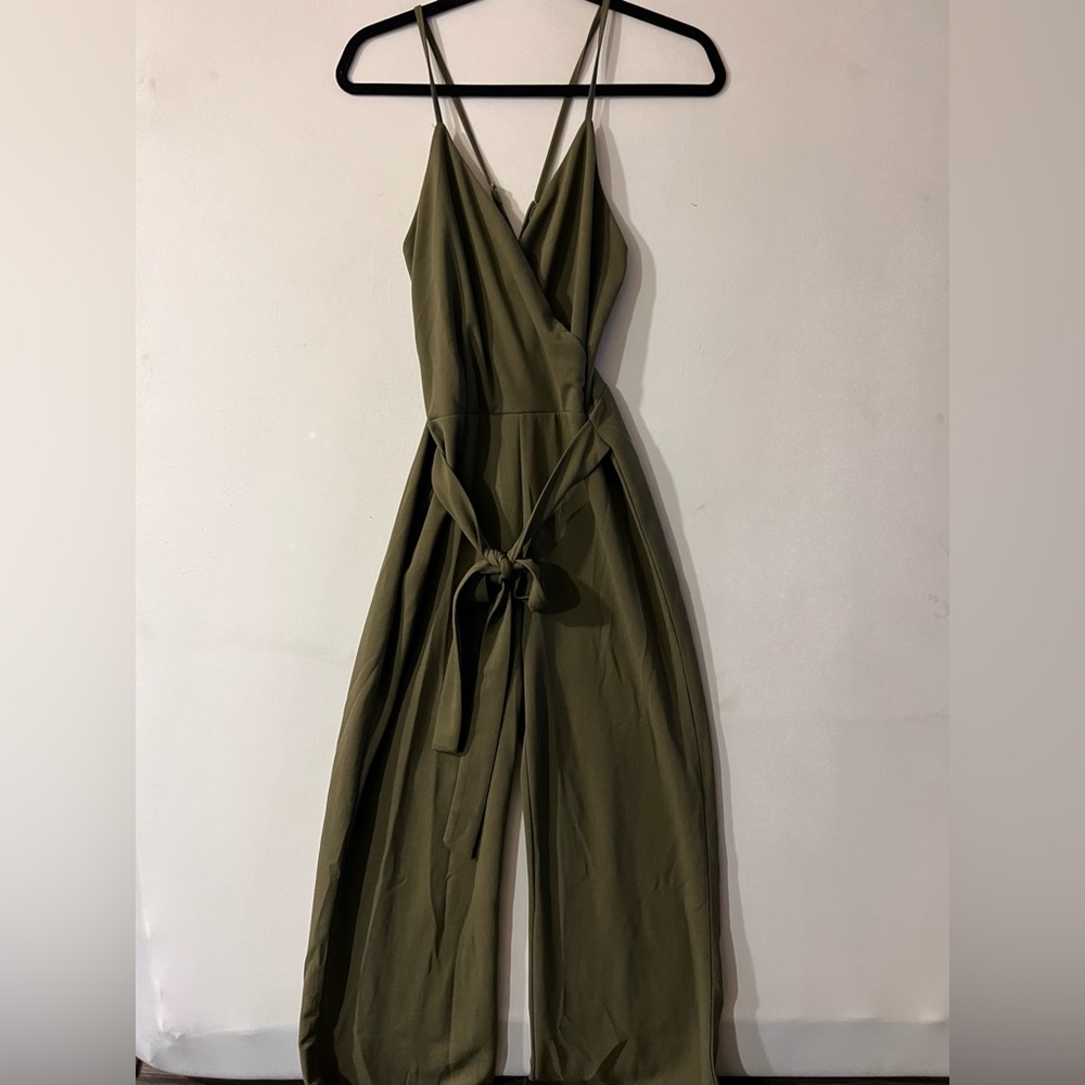 Olive Jumpsuit - long pants